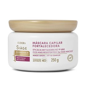 MÁSCARA DE TRATAMENTO CAPILAR EUDORA SIÀGE DERMOHAIR RESISTÊNCIA ANTIQUEDA 250G