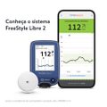 LEITOR FREESTYLE LIBRE 2 PLUS PARA MONITORAMENTO DE GLICOSE