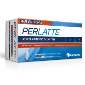 PERLATTE ENZIMA LACTASE 60 COMPRIMIDOS