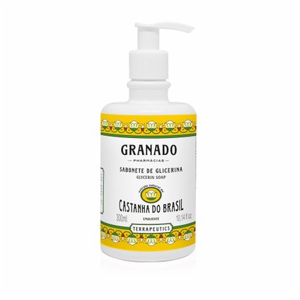 SABONETE LÍQUIDO GRANADO TERRAPEUTICS CASTANHA 300ML