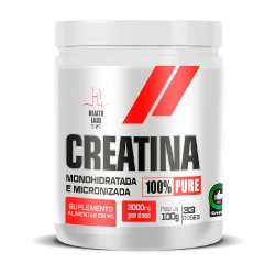 Creatina Monohidratada E Micronizada Health Labs 100g