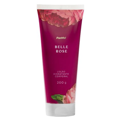 LOÇÃO HIDRATANTE CORPORAL PANVEL BELLE ROSE 200G - DIA DAS MÃES