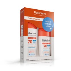Kit Helioderm Protetor Solar Corporal Fps 70 200+120ml