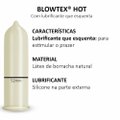 PRESERVATIVO BLOWTEX LUBRIFICADO HOT COM 3