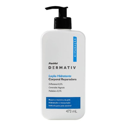 LOÇÃO HIDRATANTE CORPORAL PANVEL DERMATIV REPARAÇÃO 473ML