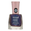 TOP COAT FIXADOR RISQUÉ DIAMOND GEL MEU JARDIM MÁGICO MISTÉRIO DAS BORBOLETAS 9,5ML