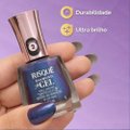 TOP COAT FIXADOR RISQUÉ DIAMOND GEL MEU JARDIM MÁGICO MISTÉRIO DAS BORBOLETAS 9,5ML