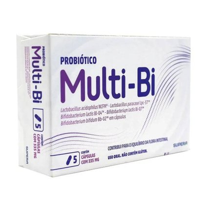 PROBIÓTICO MULTI-BI 495MG 5 CÁPSULAS