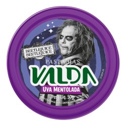 Pastilhas Valda Beetlejuice Uva 50g
