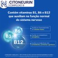 SUPLEMENTO ALIMENTAR CITONEURIN COMPLEXO B 90 CÁPSULAS