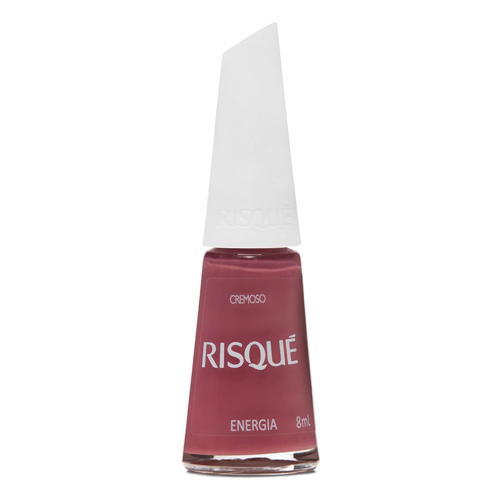 Esmalte Risqué Rosas Cremosos Energia 8ml - PanVel Farmácias