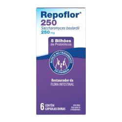 Repoflor 250mg Com 6 Cápsulas