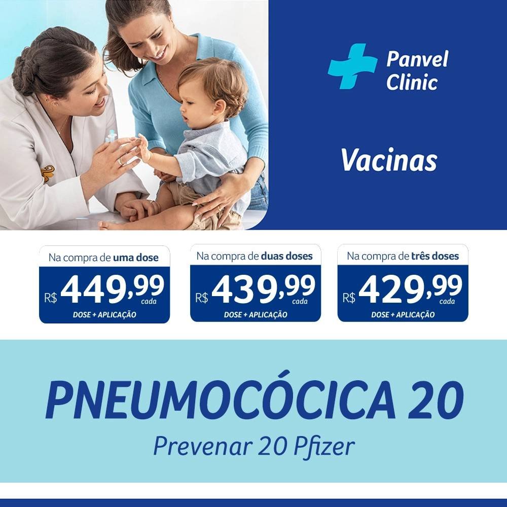 Vacina Pneumocócica 20 Prevenar Pfizer