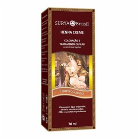 TINTURA SURYA HENNA CREME LOURO DOURADO