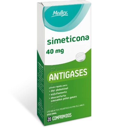 SIMETICONA 40MG 20 COMPRIMIDOS MEDLEY GENÉRICO C