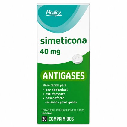 SIMETICONA 40MG 20 COMPRIMIDOS MEDLEY GENÉRICO C