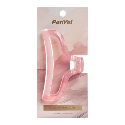 PIRANHA DE CABELO GRANDE PANVEL NEW CLASSIC ICONIC EDITION ROSA LEITOSO