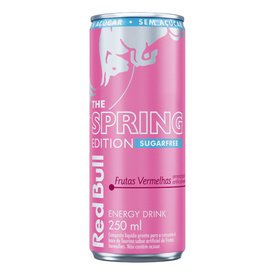 ENERGÉTICO RED BULL FRUTAS VERMELHAS SUGAR FREE 250ML