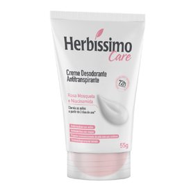 DESODORANTE EM CREME HERBÍSSIMO ROSA MOSQUETA E NIACINAMIDA 55G