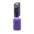 ESCOVA DE CABELO RAQUETE DESEMBARAÇADORA ROXO COM GLITTER PANVEL