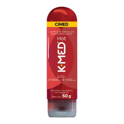 LUBRIFICANTE ÍNTIMO K-MED HOT 50G
