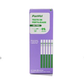 TESTE DE FERTILIDADE PANVEL COM 2 KITS DE 5 TIRAS CADA