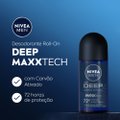 DESODORANTE ANTITRANSPIRANTE ROLL-ON NIVEA MEN DEEP MAXXTECH CARVÃO ATIVADO 50ML
