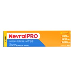 Nevralpro Diclo Dietilamonio 11,6 Mg/g Em Gel Bisnaga 60g