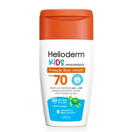 PROTETOR SOLAR INFANTIL HELIODERM KIDS FPS70 120ML