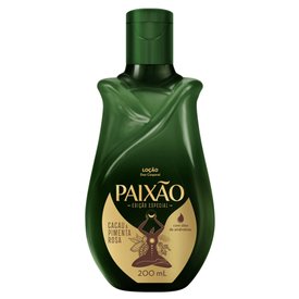 LOÇÃO HIDRATANTE CORPORAL PAIXÃO CACAU E PIMENTA ROSA 200ML