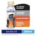 BEBIDA LÁCTEA NUTREN PROTEIN 15G DE PROTEÍNAS BAUNILHA 260ML