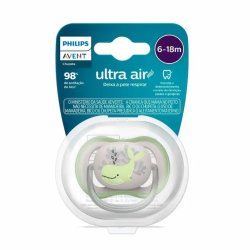 Chupeta Avent Ultra Air Verde 6-18 Meses