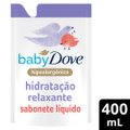SABONETE LÍQUIDO DE GLICERINA HIDRATAÇÃO RELAXANTE BABY DOVE HORA DE DORMIR REFIL 400ML