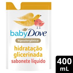 Sabonete Líquido Baby Dove Hidratação Glicerinada Refil 400ml