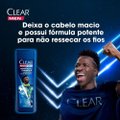 SHAMPOO ANTICASPA CLEAR HIDRATAÇÃO CAMPEÃ BY VINI JR 400ML