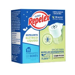 Kit Repelex Repelente Elétrico 30 Noites + Refil 40ml