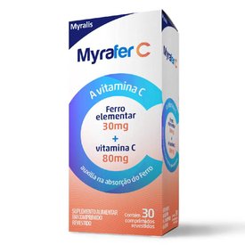 MYRAFER C 80MG 30 COMPRIMIDOS