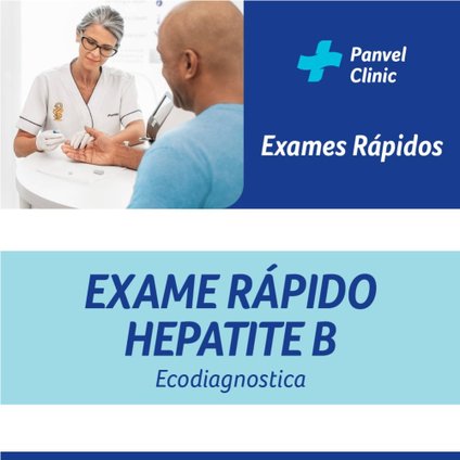 EXAME RÁPIDO HEPATITE B ECODIAGNOSTICA