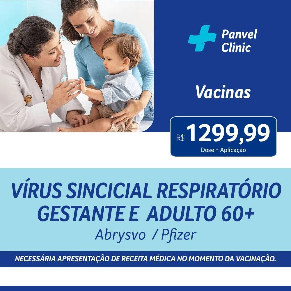 Vacina Vsr Vírus Sincicial Respiratório Abrysvo Pfizer