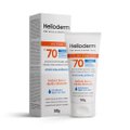 Kit Protetor Solar Facial Helioderm Fps70 Sem Cor 2 unidades - 50g cada