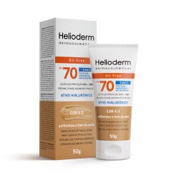 Protetor Solar Facial Helioderm Fps70 4.0 50g