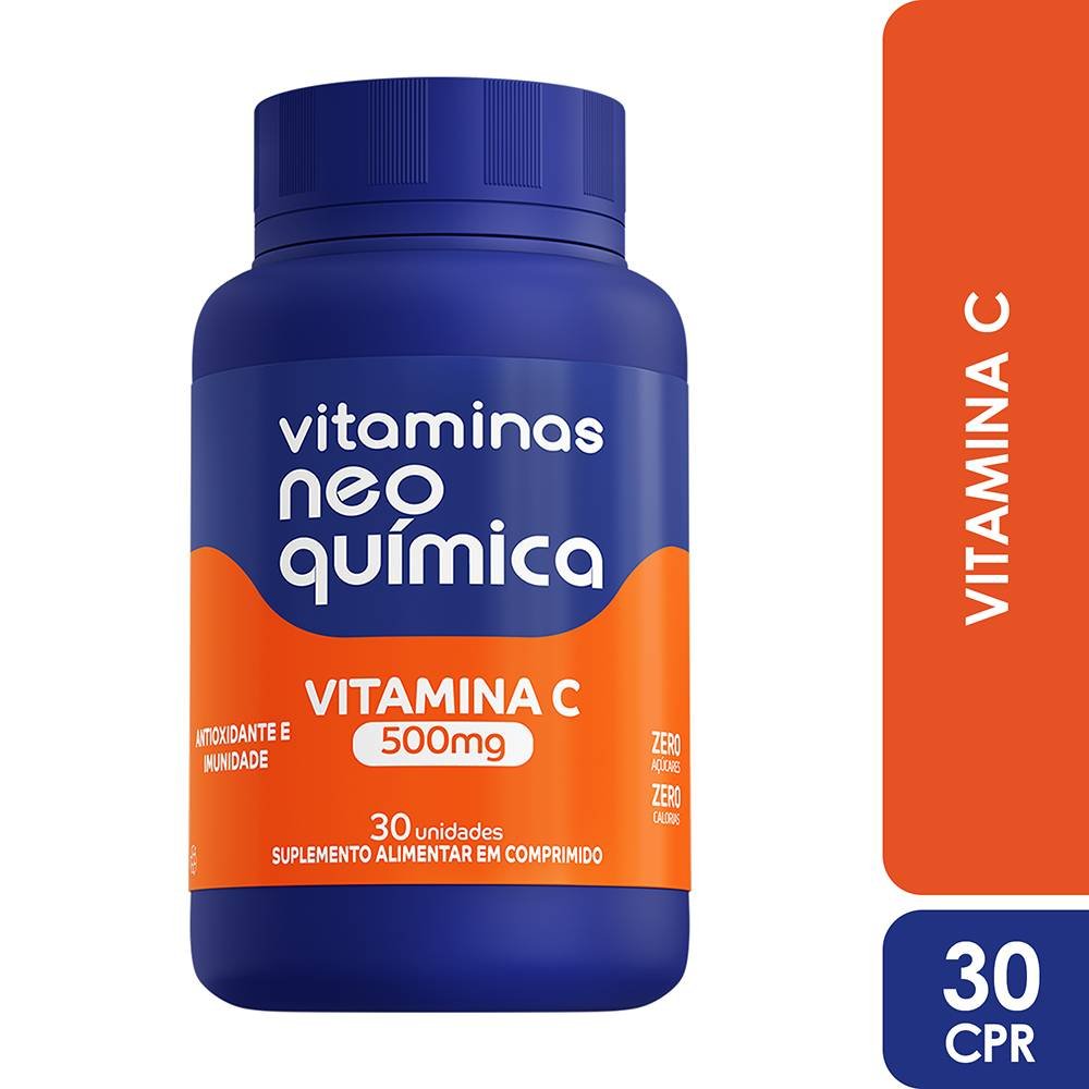 Vitamina C 500mg Neo Química 30 Comprimidos