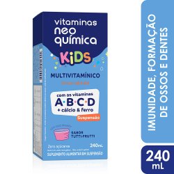 Multivitamínico Neo Química Vitaminas Kids Gotas 240ml
