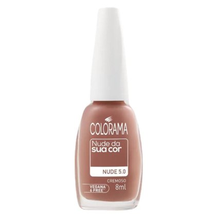 ESMALTE COLORAMA NUDE DA SUA COR 5.0 8ML
