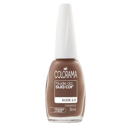 ESMALTE COLORAMA NUDE DA SUA COR 6.0 8ML