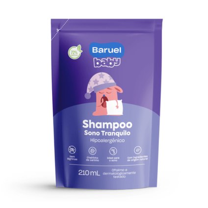 SHAMPOO BARUEL BABY SONO TRANQUILO REFIL 210ML