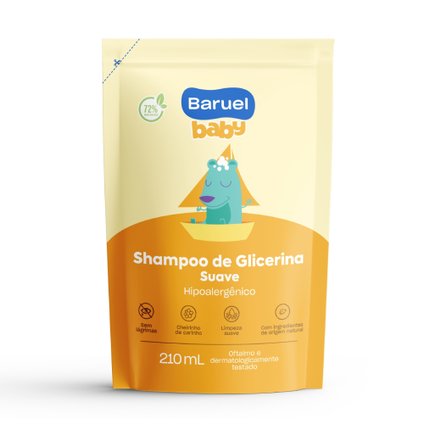 SHAMPOO BARUEL BABY SUAVE REFIL 210ML