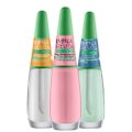 KIT IMPALA REVITANAIL BASE ROSA SWEET 7,5ML + SOLUÇÃO CONCENTRADA 7,5ML + ÓLEO EM GEL 6G