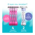 KIT APARELHO DEPILATÓRIO GILLETTE VENUS SENSITIVE 4 UNIDADES + ÍNTIMA 2 UNIDADES
