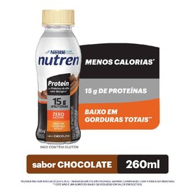 BEBIDA LÁCTEA NUTREN PROTEIN CHOCOLATE 15G 260ML